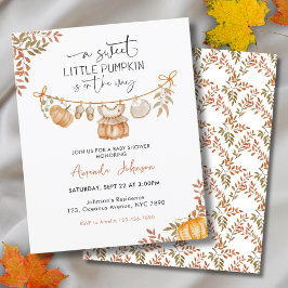 バジェット小さなカボチャは途中ベビーシャワー