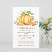 バジェット小さなカボチャ車で赤ちゃんシャワー (スタンド正面)