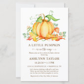 バジェット小さなカボチャ車で赤ちゃんシャワー (正面)