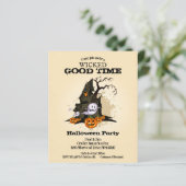 バジェット幽霊のよく出るハウスハロウィーン招待状 (スタンド正面)