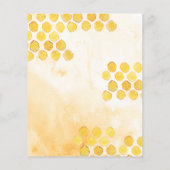 バジェット彼女は彼女のハニービーブライダルシャワーを見つけた (裏面)