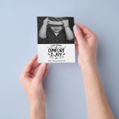 バジェット心地よいとジョイモダンホリ素朴デーカード チラシ (手)