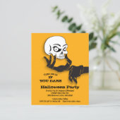 バジェット怖いスカルハロウィーン招待状 (スタンド正面)