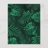 バジェット恐竜キッズディノトレックス誕生日招待状 (裏面)