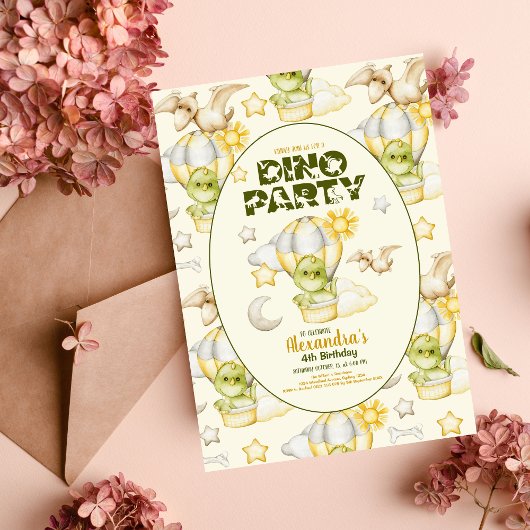 バジェット恐竜テーマベビーシャワー