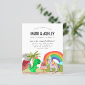 バジェット恐竜ユニコーンケーキキャンドルジョイント誕生日 (スタンド正面)