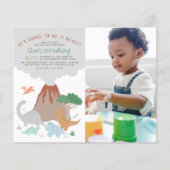 バジェット恐竜&火山ボーイフォトバースデーパーティー (正面)