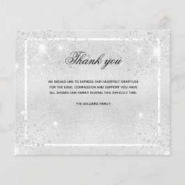 バジェット悔やみや弔慰シルバーの輝感謝していき写真