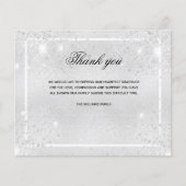 バジェット悔やみや弔慰シルバーの輝感謝していき写真 (正面)