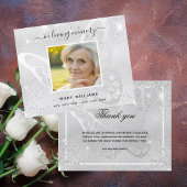 バジェット悔やみや弔慰シルバーバタフライ感謝してい写真you