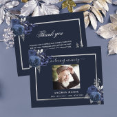 バジェット悔やみや弔慰ブルーフローラ感謝していシルバーyou photo