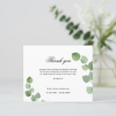 バジェット悔やみや弔慰ユーカリ緑の白 (スタンド正面)