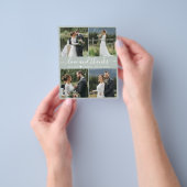 バジェット愛感謝していとコラージュ結婚の感謝F チラシ (手)