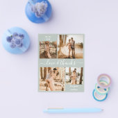 バジェット愛感謝していとコラージュ結婚の感謝F チラシ (シングル)