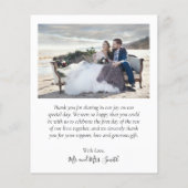 バジェット愛感謝していとコラージュ結婚の感謝F チラシ (裏面)