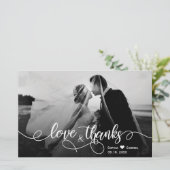 バジェット愛感謝していと結婚の感謝紙 (スタンド正面)