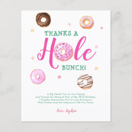 バジェット感謝していドナーBunch Photo Thank You