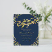 バジェット我々は婚約した婚約パーティ招待状 (スタンド正面)