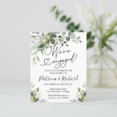 バジェット我々は婚約した婚約パーティ招待状 (スタンド正面)