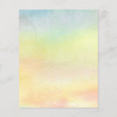 バジェット我々は赤ちゃんシャワー招待状待ち (裏面)