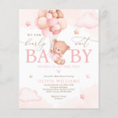 バジェット我々は赤ちゃんシャワー招待状待ち (正面)