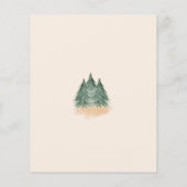 バジェット我々は赤ちゃんシャワー招待状待ち (裏面)