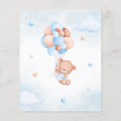 バジェット我々は赤ちゃんシャワー招待状待ち (裏面)