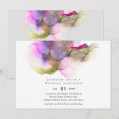 バジェット抽象芸術レインボー結婚パープル (正面/裏面)