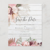 バジェット救写真日付 – Pampas Grass Burgundy (正面)