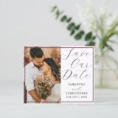 バジェット救Our Date Burgundy Photo結婚's (スタンド正面)