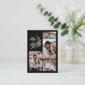 バジェット数々の写真植物学の素朴な黒い休日 エンクロージャーカード (スタンド正面)