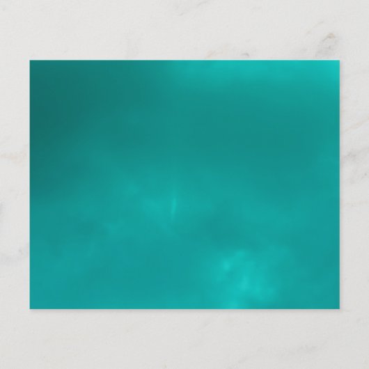 バジェット星魚アクアティール（緑がかった色）メニュー選択結婚式の出欠 チラシ (裏面)