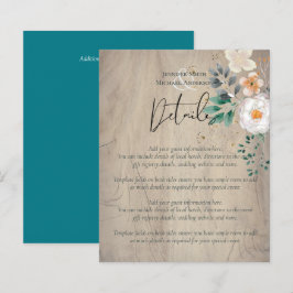 バジェット春ワイルドフラワーズバーン庭園の結婚式