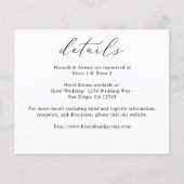 バジェット書道ブラック&ホワイト詳細 (正面)