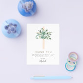 バジェット最初の聖餐式サンキューユーカリ チラシ (シングル)