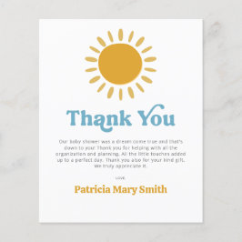 バジェット来ここ息子の赤ちゃんシャワー感謝していユー