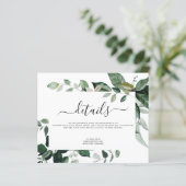 バジェット植物性の緑の結婚葉 (スタンド正面)