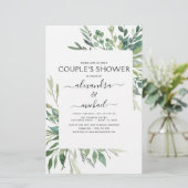 バジェット植物性の緑の葉のカップルのシャワー (スタンド正面)