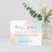 バジェット水の色の写真結婚の感謝 (スタンド正面)