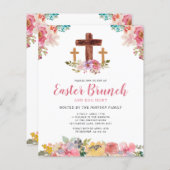 バジェット水の色の宗教的なイースターブランチの卵狩り (正面/裏面)