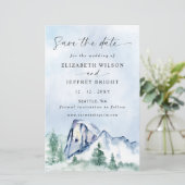 バジェット水の色の山の松の日付を保存 (スタンド正面)