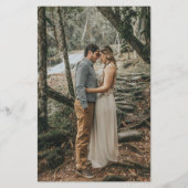 バジェット水の色の山の松の日付を保存 (裏面)