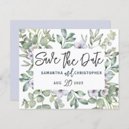 バジェット水の色ユーカリ緑の保存日付