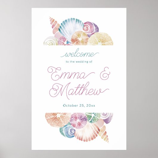 バジェット水の色SeaShellへようこそ ポスター (正面)