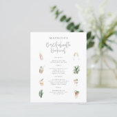 バジェット水彩バチェロレッテ週末の日程 (スタンド正面)