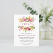 バジェット水彩フローラサプライズ誕生日パーティー (スタンド正面)