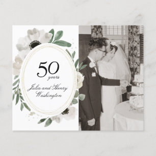 バジェット水彩フローラ金ゴールド50周年記念