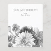 バジェット水色フローラジャガーマザーズ日カード (裏面)