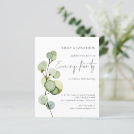 バジェット水葉色結婚の夕べパーティー