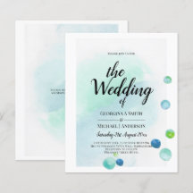 バジェット海シーガグラデーションラスティール（緑がかった色）ブルー結婚ズINV